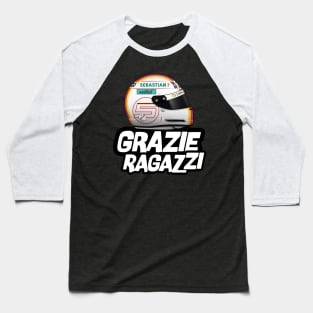 Grazie Ragazzi - Sebastian Vettel Baseball T-Shirt